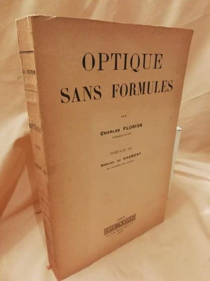 Optique Sans Formules - copertina