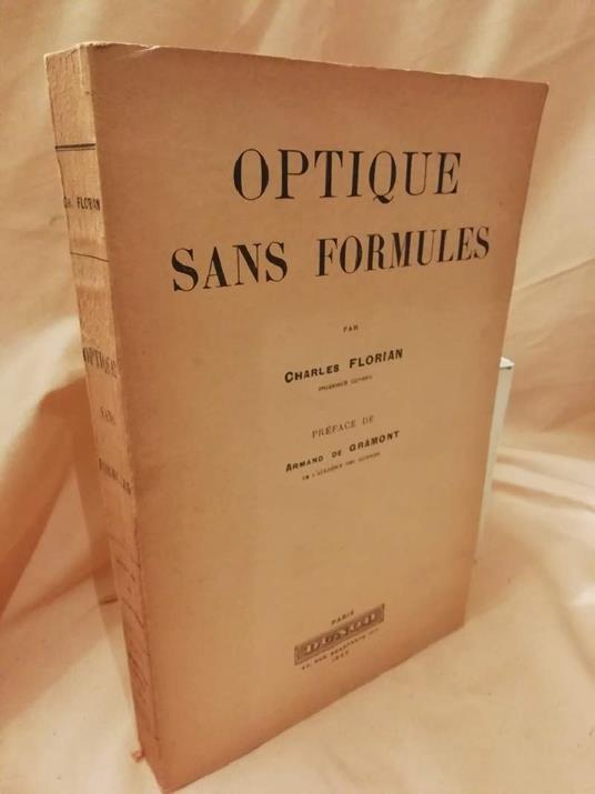 Optique Sans Formules - copertina
