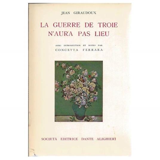 La Guerre De Troie N'aura Pas Lieu - copertina