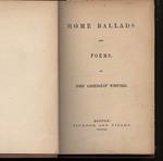 Home Ballads And Poems