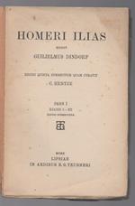 Homeri Ilias Edidit Guilielmus Dindorf Pars I Iliadis I-xii 