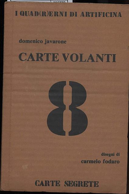 Carte Volanti - copertina