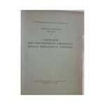 Catalogo Dei Manoscritti Orientali Della Biblioteca Estense