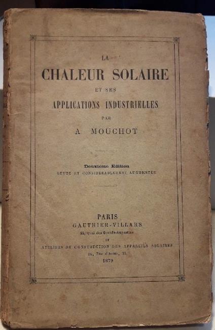 La Chaleur Solaire Et Des Applications Industrielles - copertina