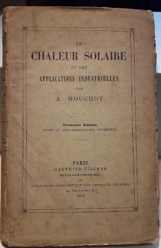 La Chaleur Solaire Et Des Applications Industrielles - copertina
