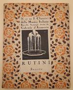 Giovanni Rutini-sonate per Pianoforte