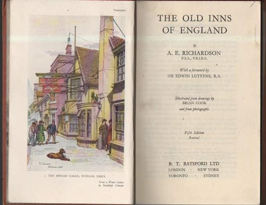 The Old Inns Of England  - copertina