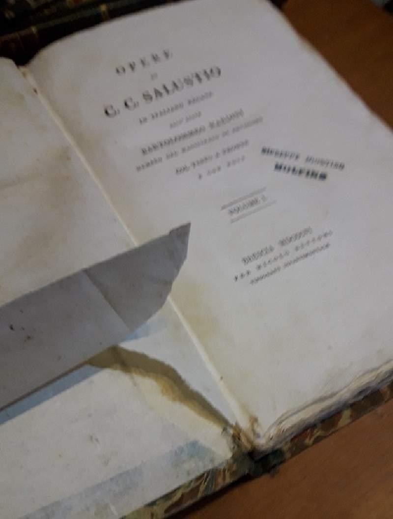 Opere di C.C. Salustio