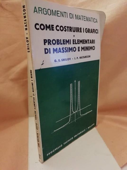 Come Costruire I Grafici-problemi Elementari di Massimo e Minimo - copertina