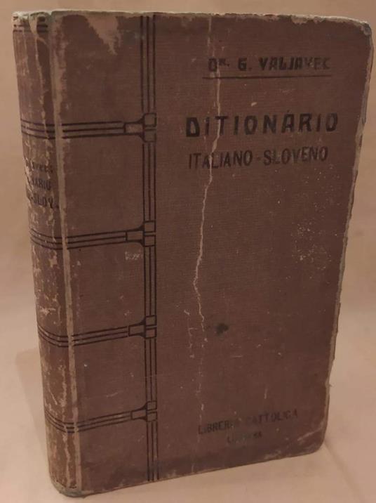 Dizionario Italiano - Sloveno  - copertina