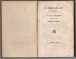 L' enrichiade Poema Epico di F.M. Voltaire Versione Dell'abate Nicola Ghidini