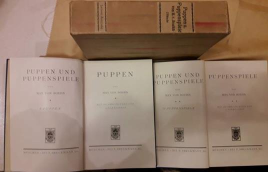 Puppen Und Puppenspiele 2 Voll.  - copertina