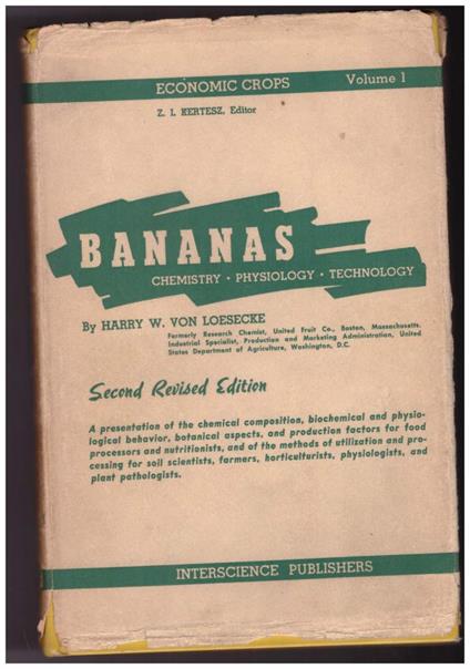 Bananas Chemistry Physiology Technology - copertina