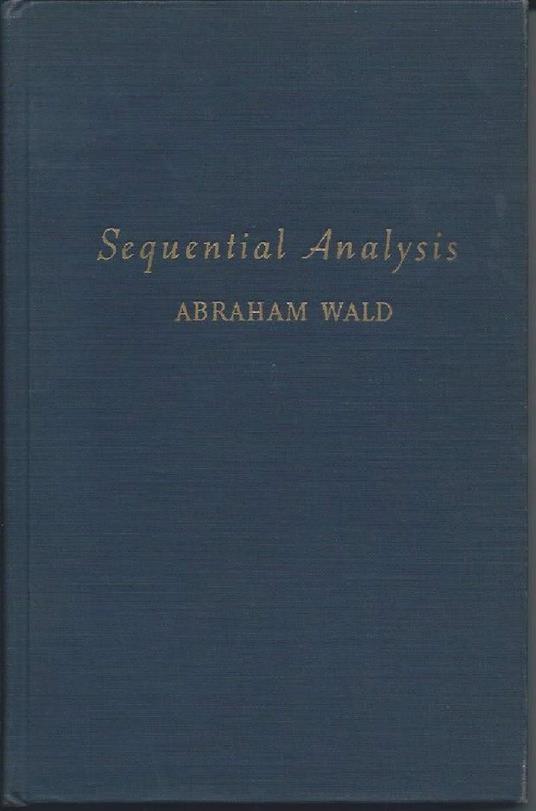 Sequential Analysis  - copertina