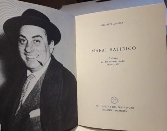 Mafai Satirico - Giuseppe Appella - copertina