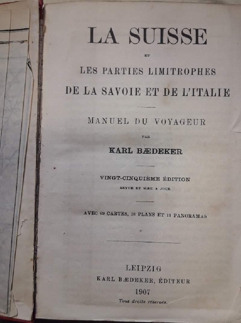 La Suisse Et Les Parties Limitrophes De La Savoie Et De L'italie