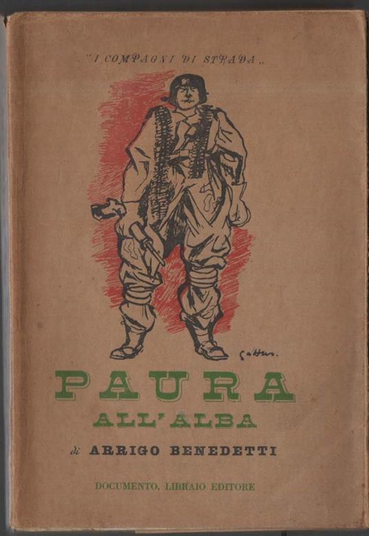 Paura All'alba  - Arrigo Benedetti - copertina