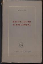 Linguaggio e Filosofia-studi Metodologici