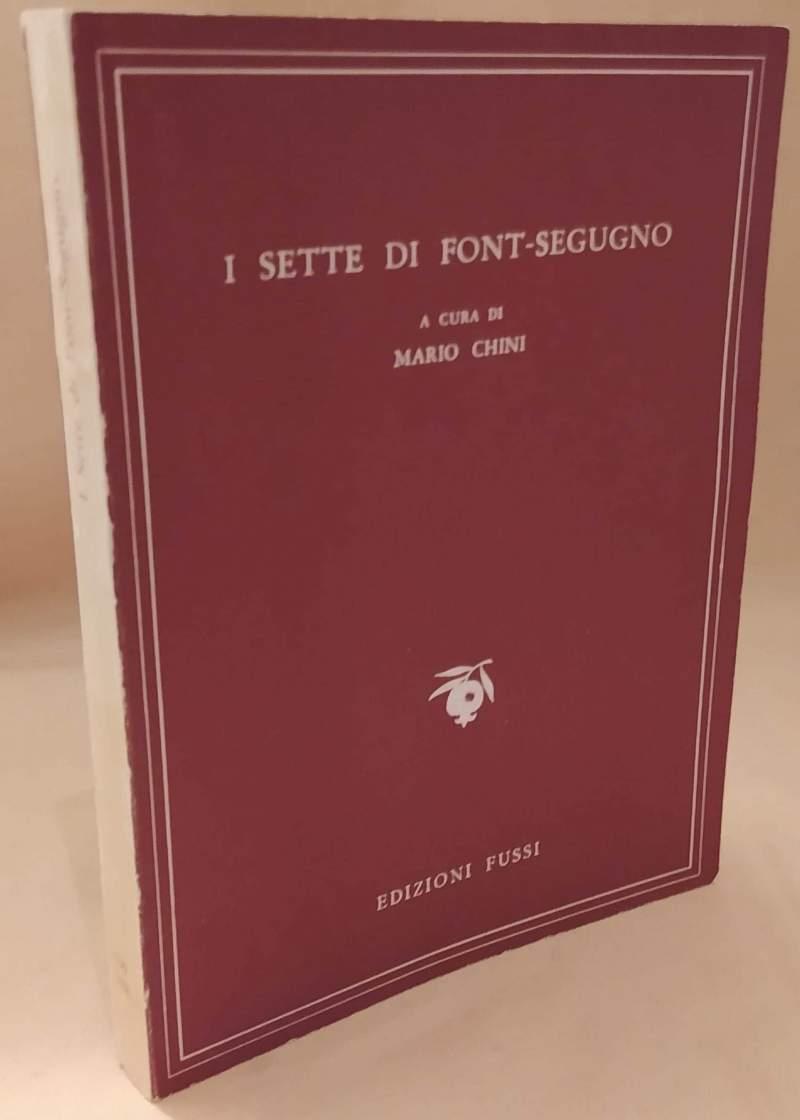 I Sette di Font-segundo Poeti Neo-provenzali