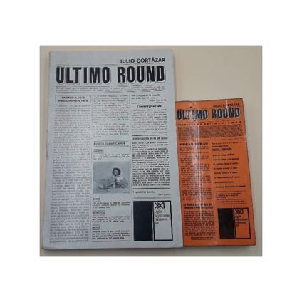 Ultimo Round  - Julio Cortazar - copertina
