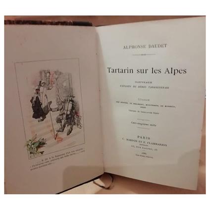 Tartarin Sur Les Alpes  - Alphonse Daudet - copertina