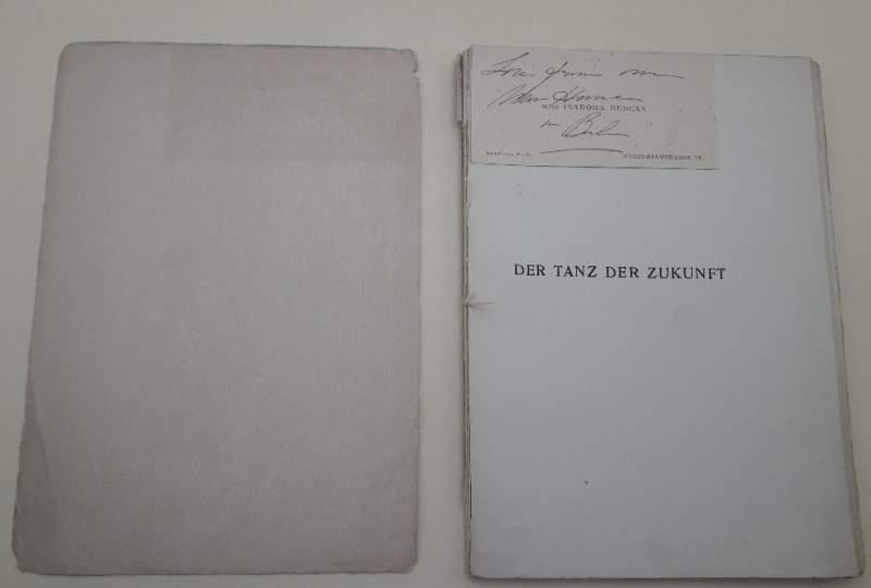 Der Tanz Der Zukunft (the Dance Of The Future) Eine Vorlensung