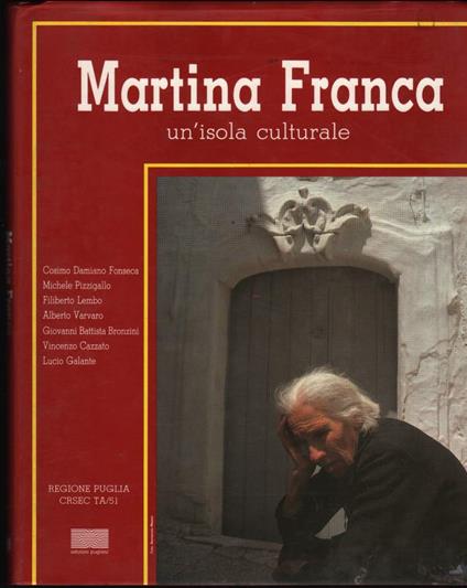 Martina Francaê- Un Isola Culturale - Cosimo Damiano Fonseca - copertina