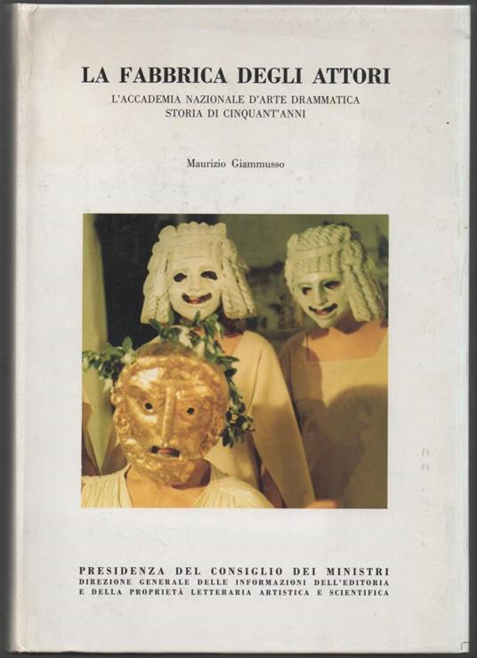 La Fabbrica Degli Attori  - Maurizio Giammusso - copertina