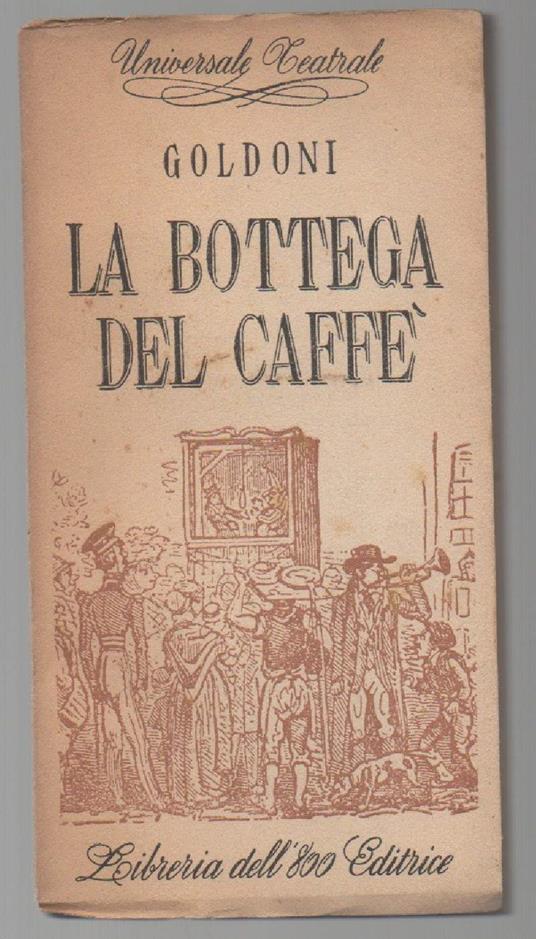 La Bottega Del Caffè  - Carlo Goldoni - copertina