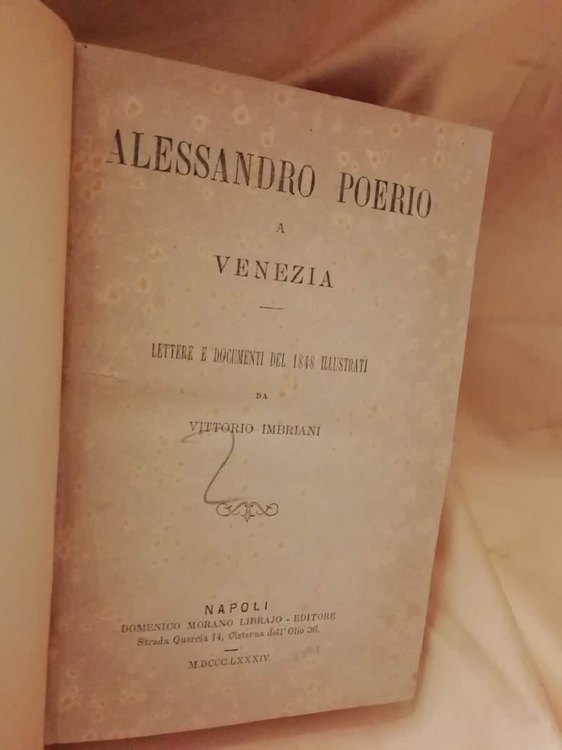 Alessandro Poerio a Venezia