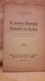Il Poeta Giorgio Asachi in Italia(contributo Alla Storia Dei Rapporti Culturali tra Italia e La Romania Nell'ottocento)
