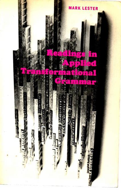Readings in Applied Transformational Grammar - Mark Lester - copertina