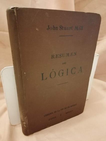 Resumen Sintetico Del Sistema De Logica - John Stuart Mill - copertina