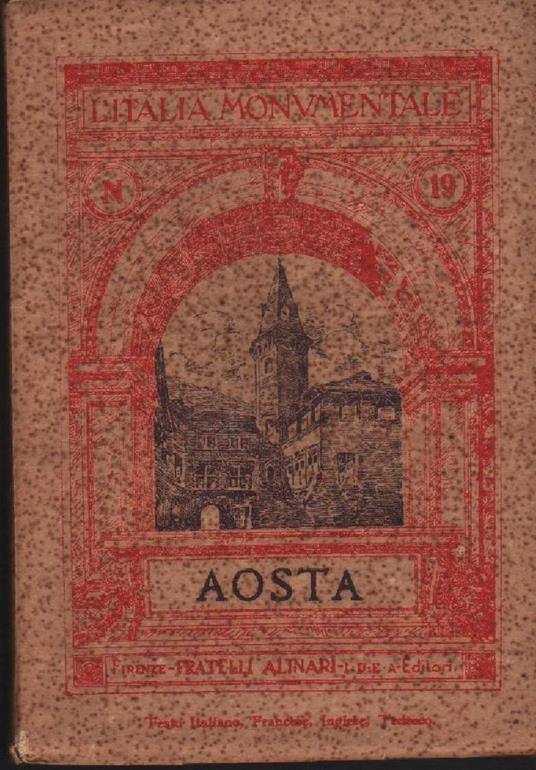 Aosta  - Ugo Monneret de Villard - copertina