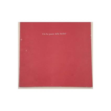 Chi Ha Paura Della Sicilia? - Italo Mussa - copertina