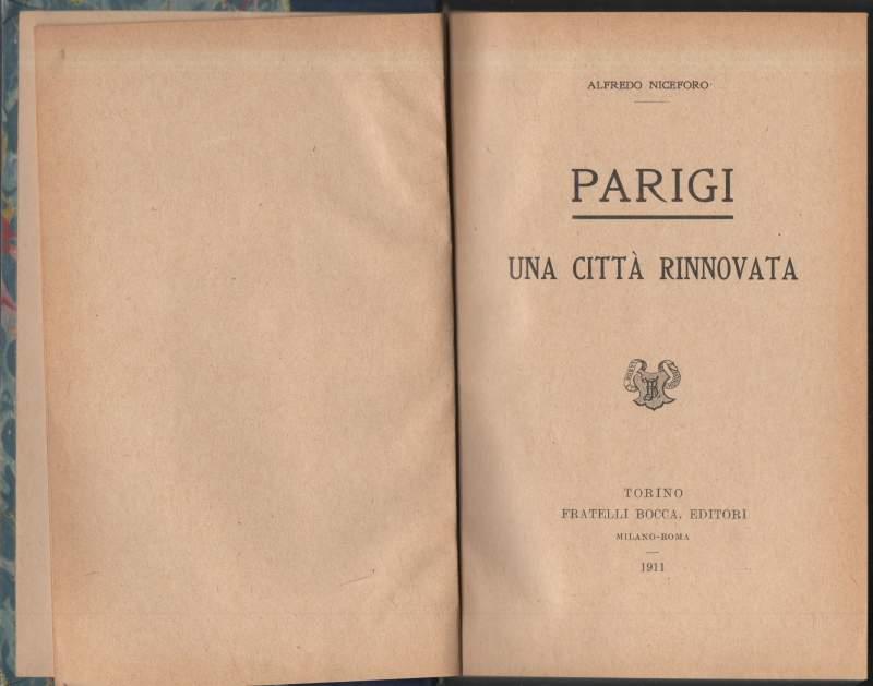 Parigi Una Cittë Rinnovata