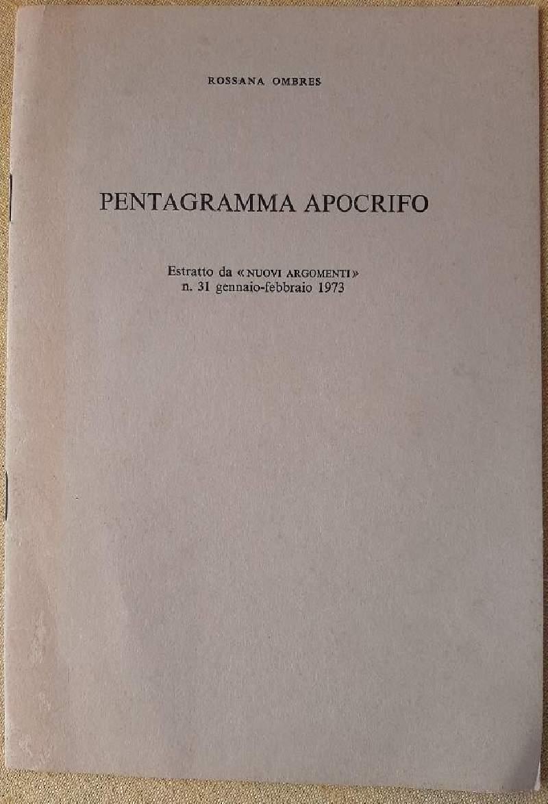 Pentagramma Apocrifo-estratto