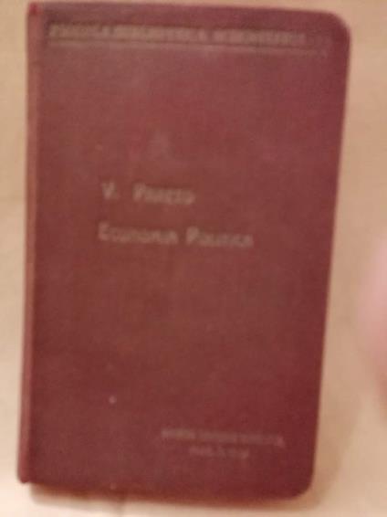 Manuale di Economia Politica con Una Introduzione Alla Scienza Sociale - Vilfredo Pareto - copertina