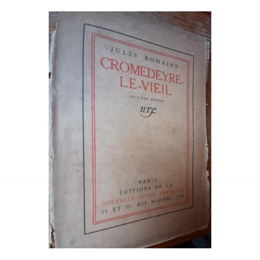 Cromedeyre Le Vieil - Jules Romains - copertina