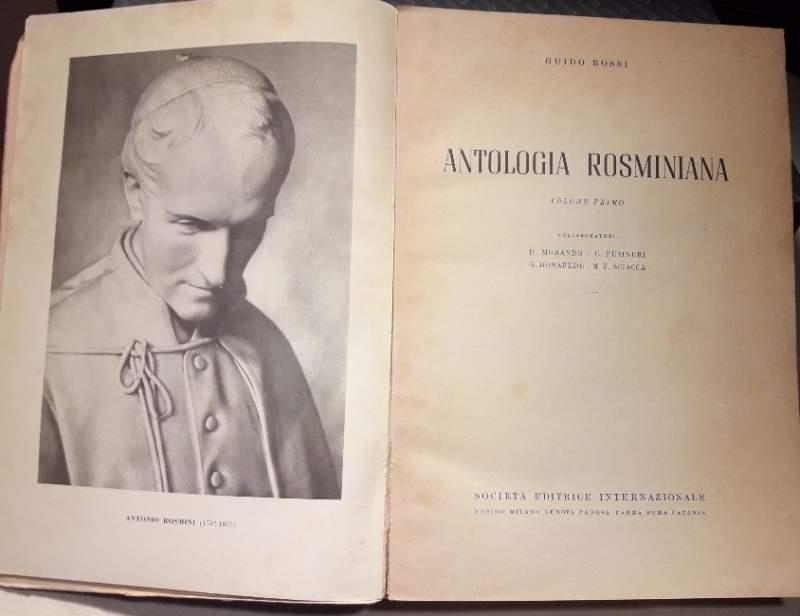 Antologia Rosminiana-vol. I-