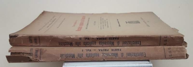 Esercitazioni di Meccanica Applicata Alle Macchine Svolte Col Sistema di Misura Giorgi-2 Voll. 