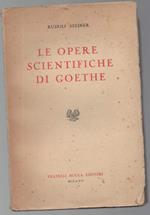 Le Opere Scientifiche di Goethe 