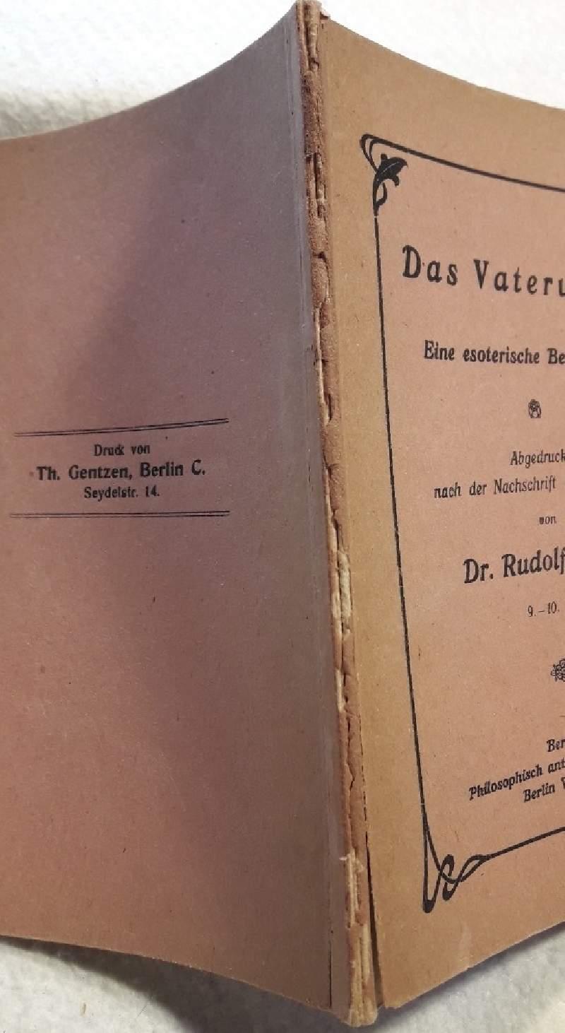 Das Vaterunser-eine Esoterische Betrachtung