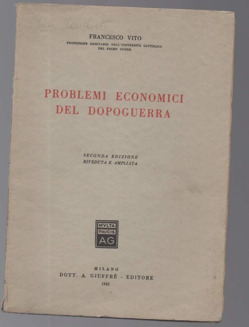 Problemi Economici Del Dopoguerra 