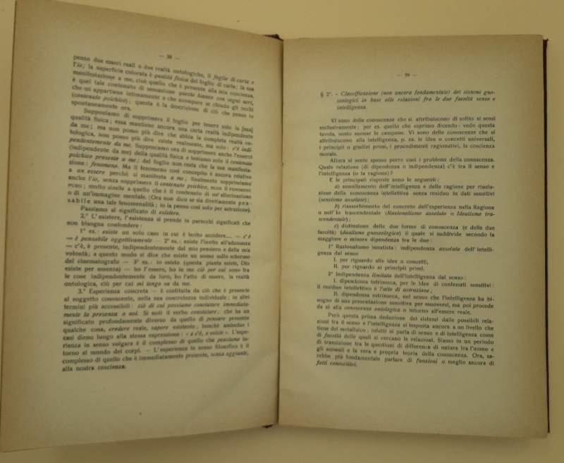 Introduzione Al Corso di Gnoseologia Pura