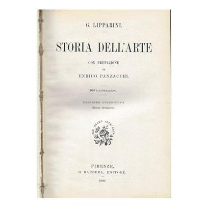 Storia Dell'arte - copertina