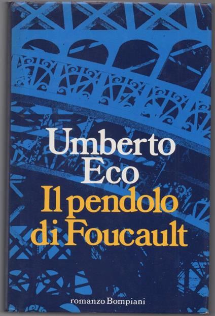 Il Pendolo di Foucault - Umberto Eco - copertina