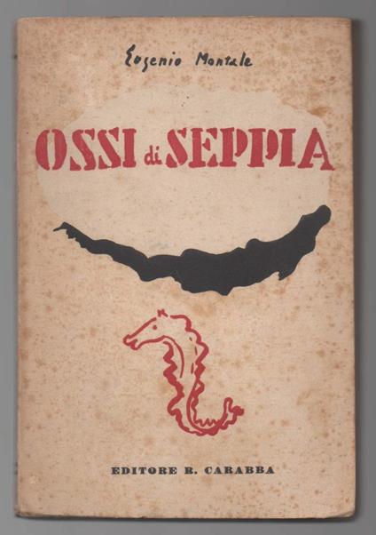 Ossi di Seppia  - Eugenio Montale - copertina