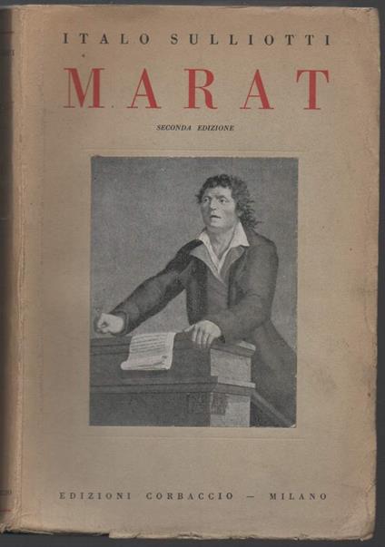 Marat  - Italo Sulliotti - copertina