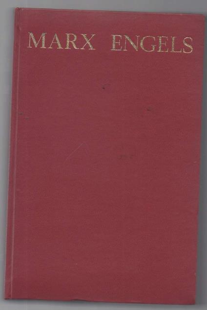 Opere Scelte - Karl Marx - copertina